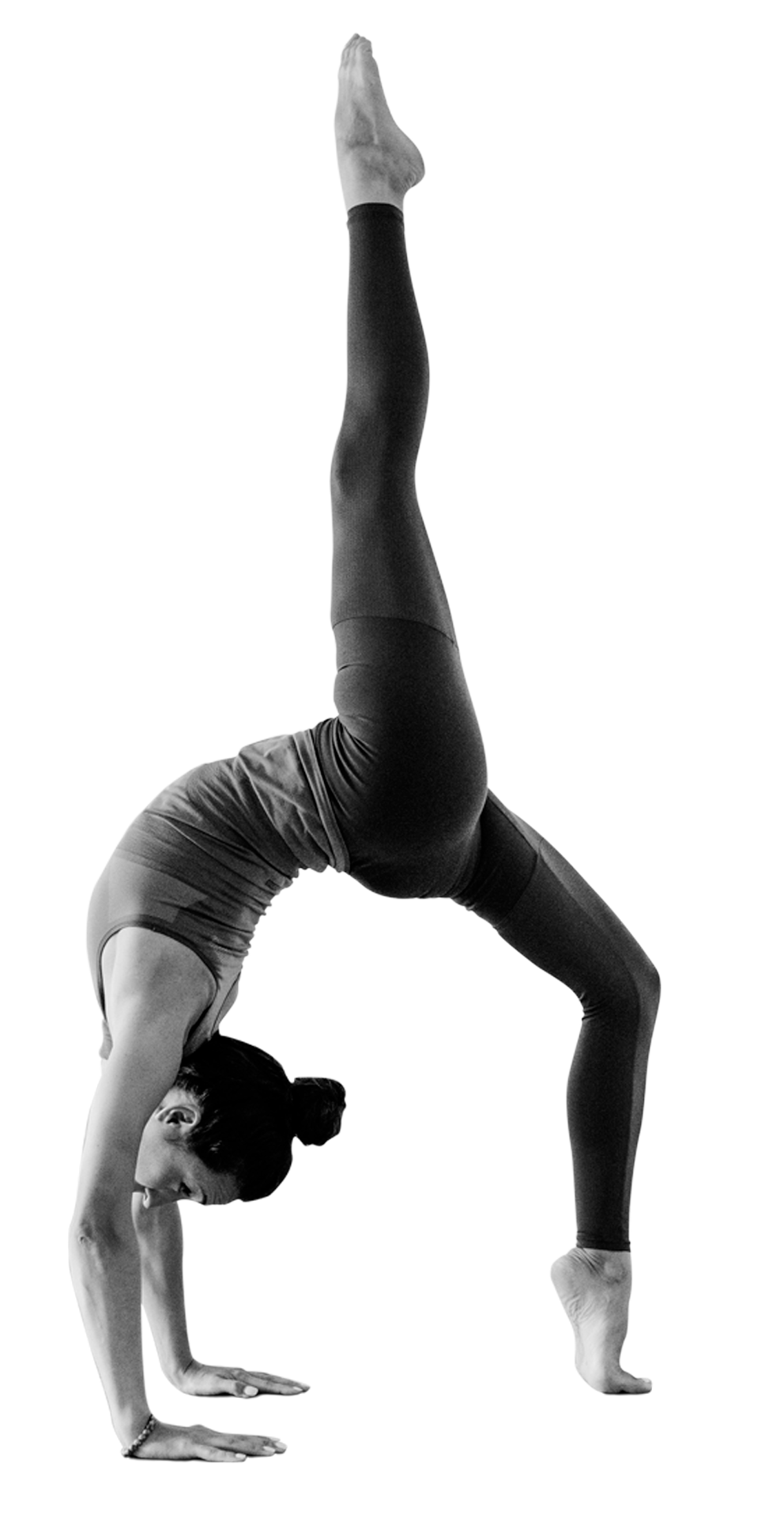Cirque De Silk Yoga teacher in pose