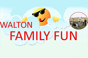 Cirque De Silk Walton Family Fun Day Logo